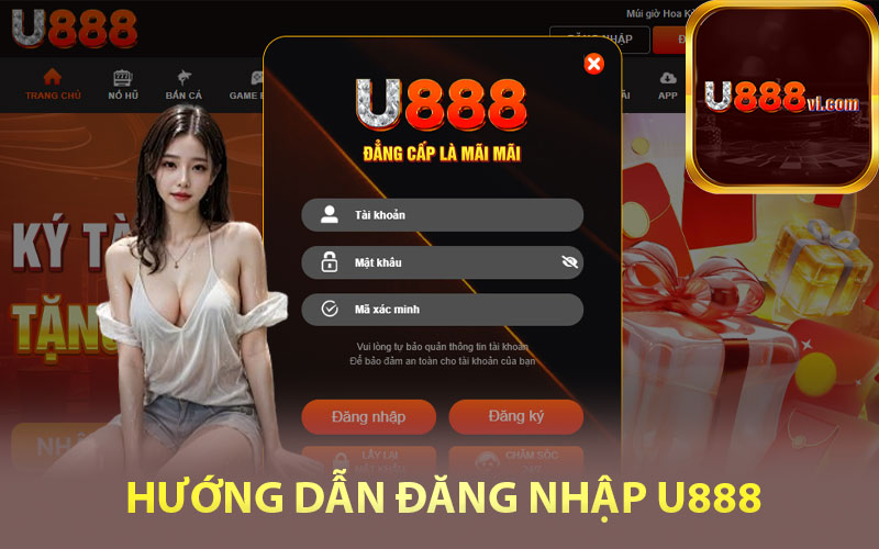 Hướng dẫn đăng nhập U888